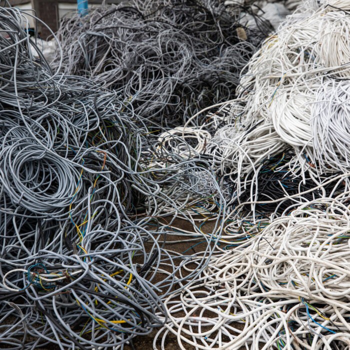 recykling kabli